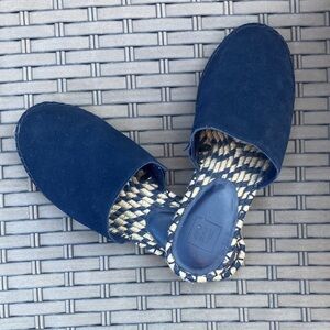 GAP Navy and Beige Espadrilles